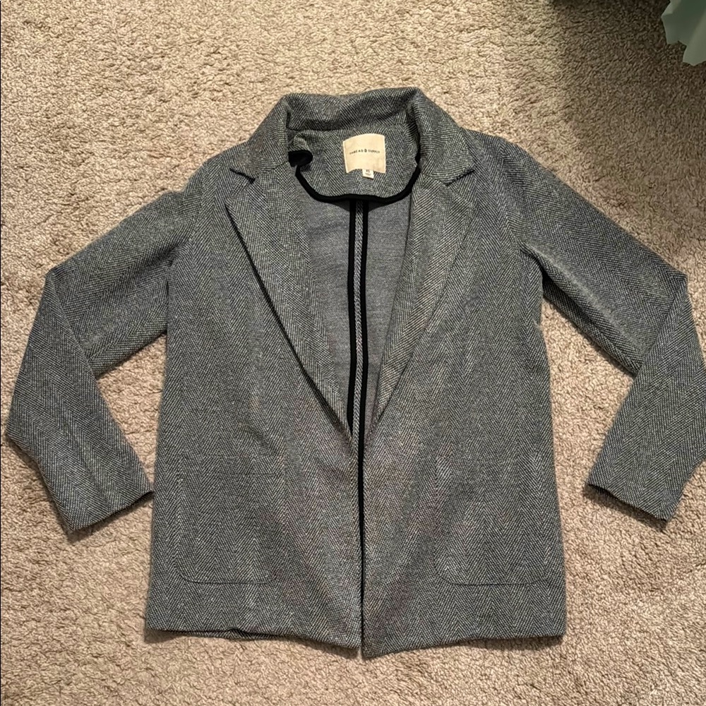 Gray Women's Blazer